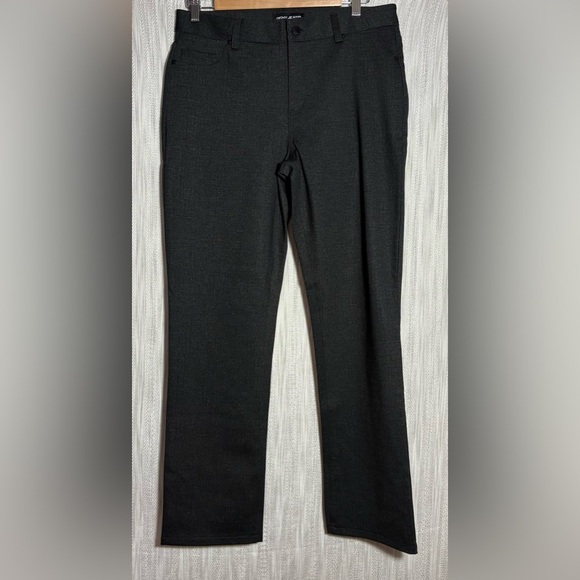 Dkny Pants - DKNY Women's Charcoal Straight Leg Pants